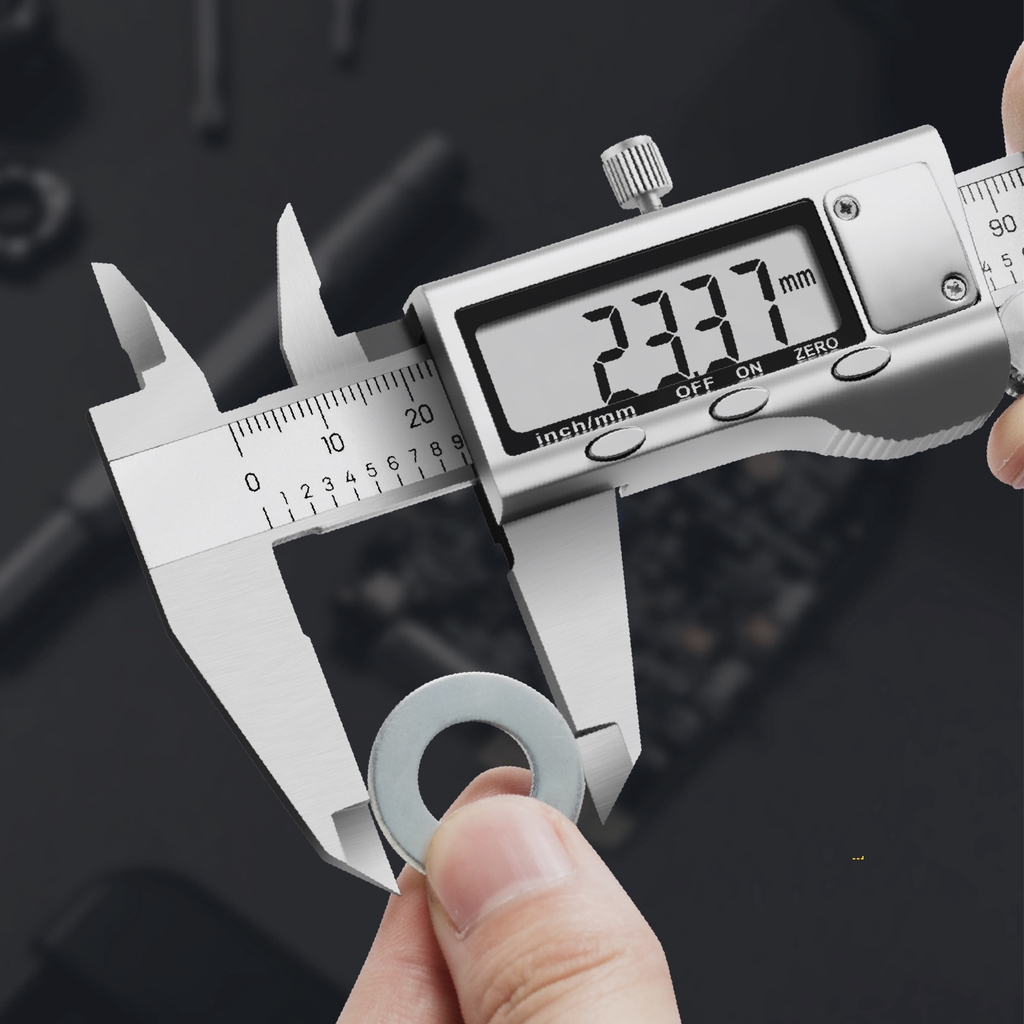 Deli Vernier Caliper/Jangka Sorong Digital 6 inch Stainless Steel DL91150 /Alat Perkakas