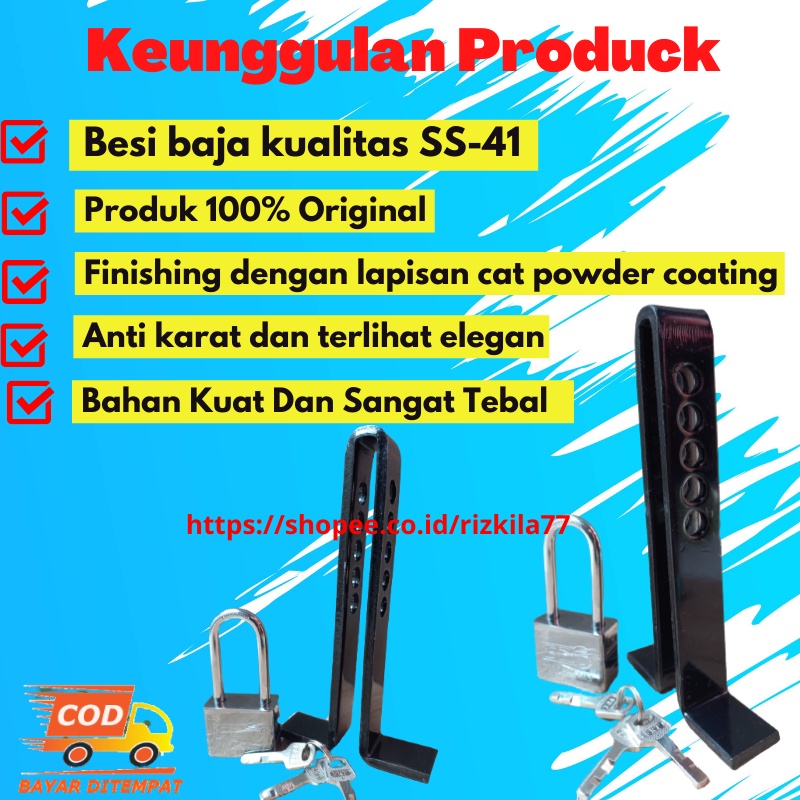 Kunci Pengaman Mobil Anti Maling Kunci Ganda Mobil Pengaman Pedal Pelindung Pedal Kopling Pengunci Kopling kunci Gembok Kopling mobil