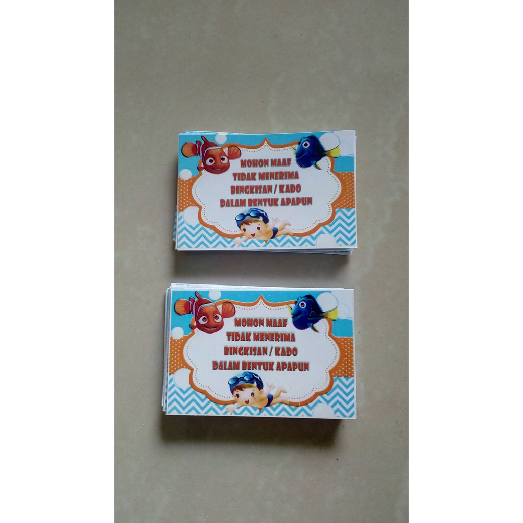 

Tag Thank You hangtag ultah / ucapan ultah souvenir