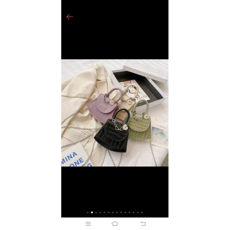 mini bag croco andin