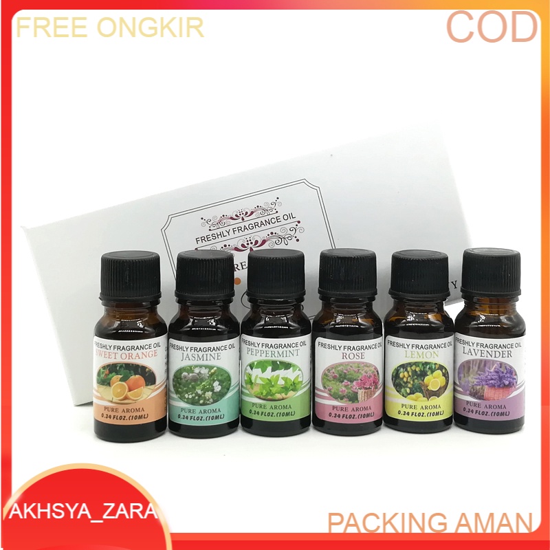 Essential Oil Aromatherapy Aromaterapi Difusser Diffuser 6 in 1 10ml