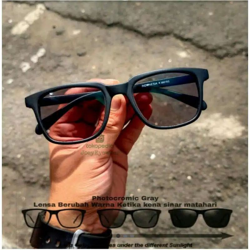 kacamata antiradiasi photocromic normal/minus/silinder