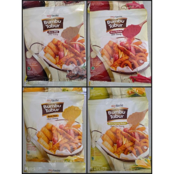 Mytaste Bumbu Tabur Rasa BBQ 100gr / Barbeque