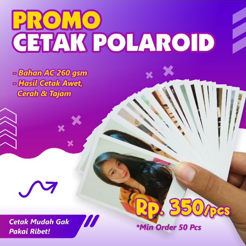 Jual Cetak Polaroid Murah Ac Gsm Cetak Foto Polaroid Shopee