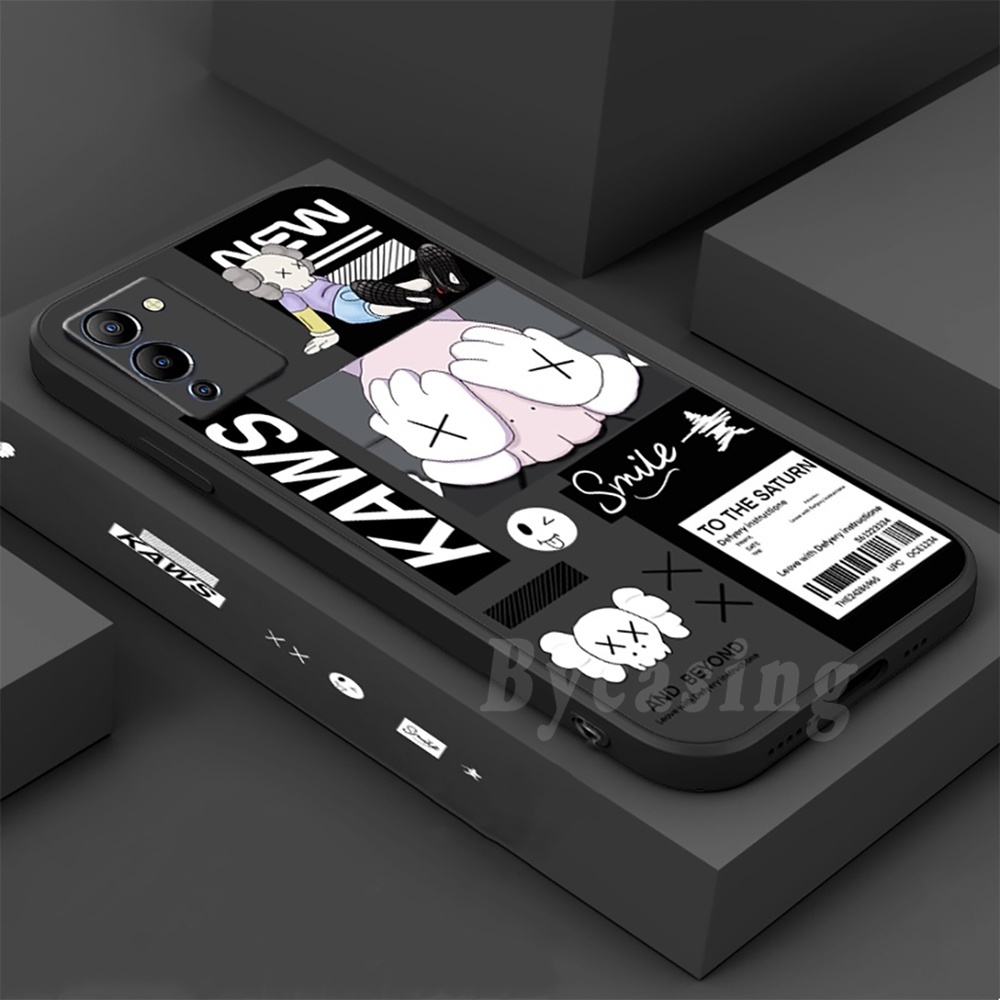 Casing Silikon Infinix Note 12 G96 Note 11 Smart 5 Smart 6 11S NFC Hot 11 Play 10 Play 9 Play 10S Motif Kaws Sesame Street