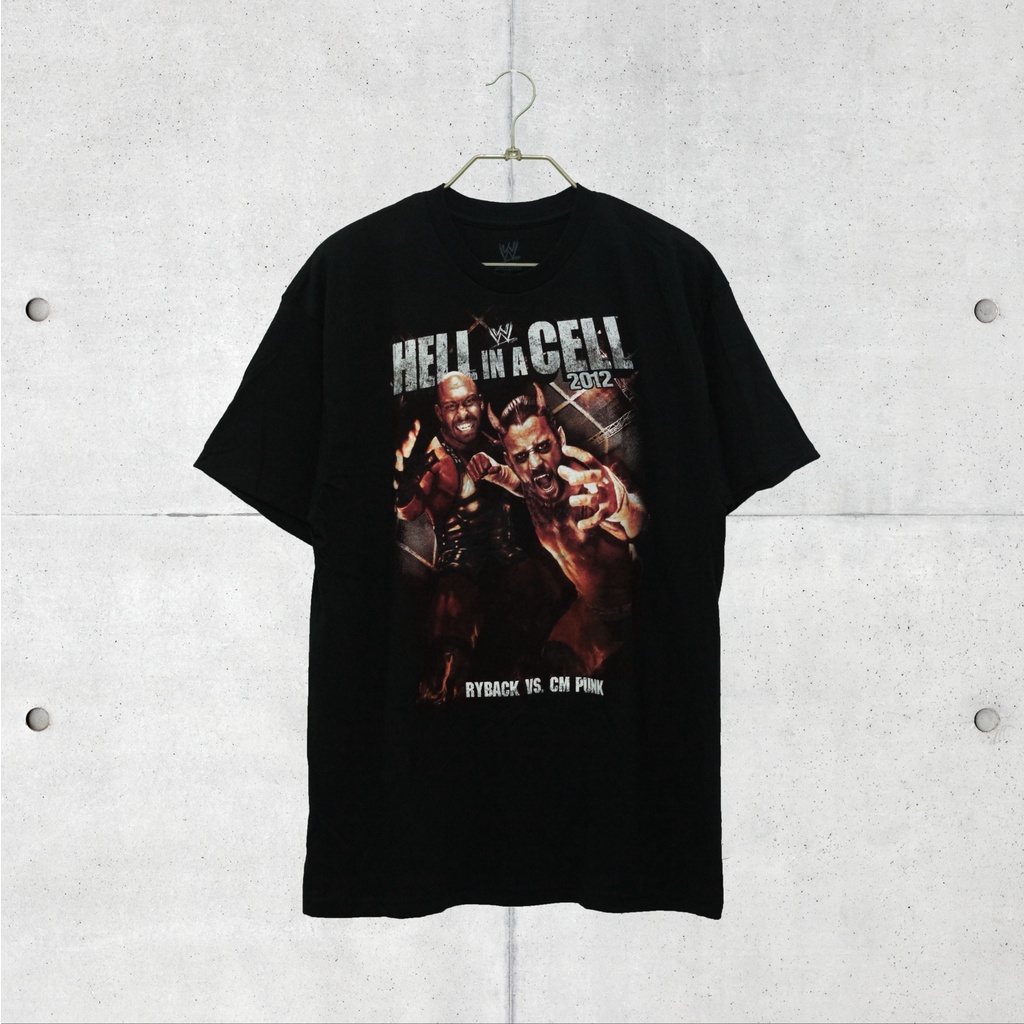 Baju Kaos WWF Smackdown Official Original WWE Wrestling (Hell In A Cell 2012) Tshirt