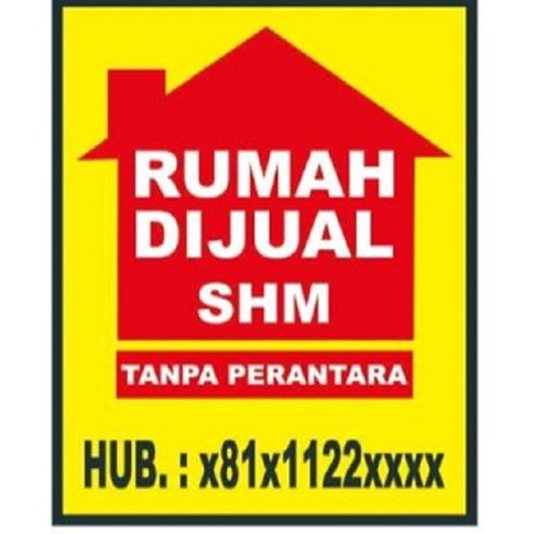 

Stok Terakhir Cetak Banner Spanduk Rumah dijualkan 100x80cm-f280 Diskon