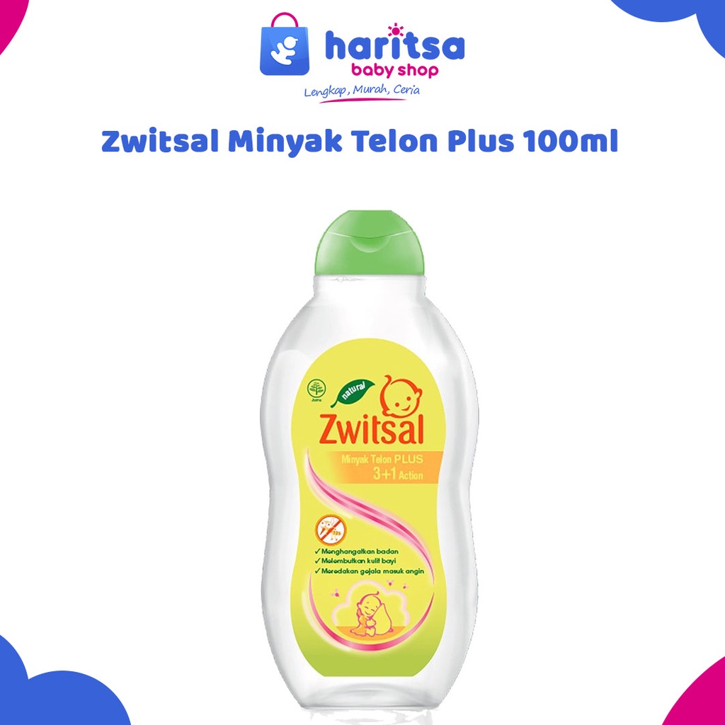 Zwitsal Minyak Telon Plus 100ml / Minyak Telon Plus