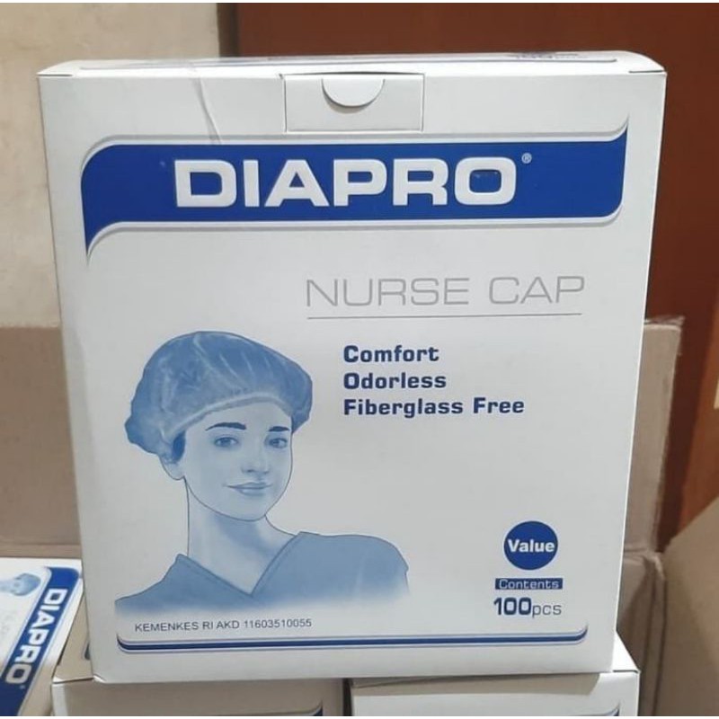 Nurse Cap Diapro Isi 100