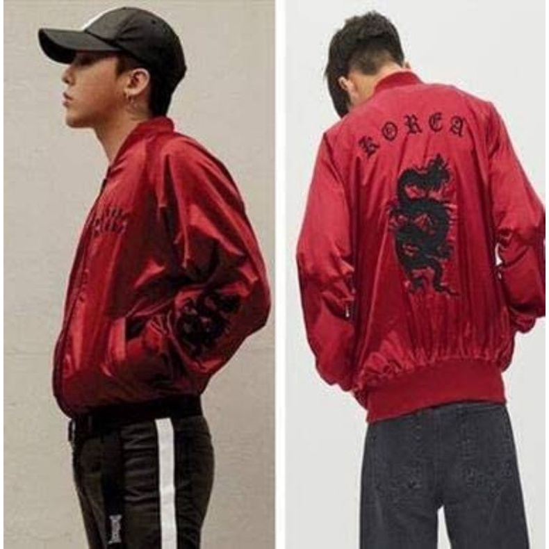 sukajan G Dragon x 8second (RARE ITEM)