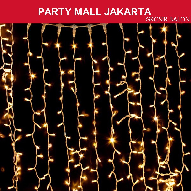 Lampu Tumbler LED Tirai Dekorasi Hias Natal Twinkle Light Lampu Tumbler LED Tirai Dekorasi Hias Natal Twinkle Light