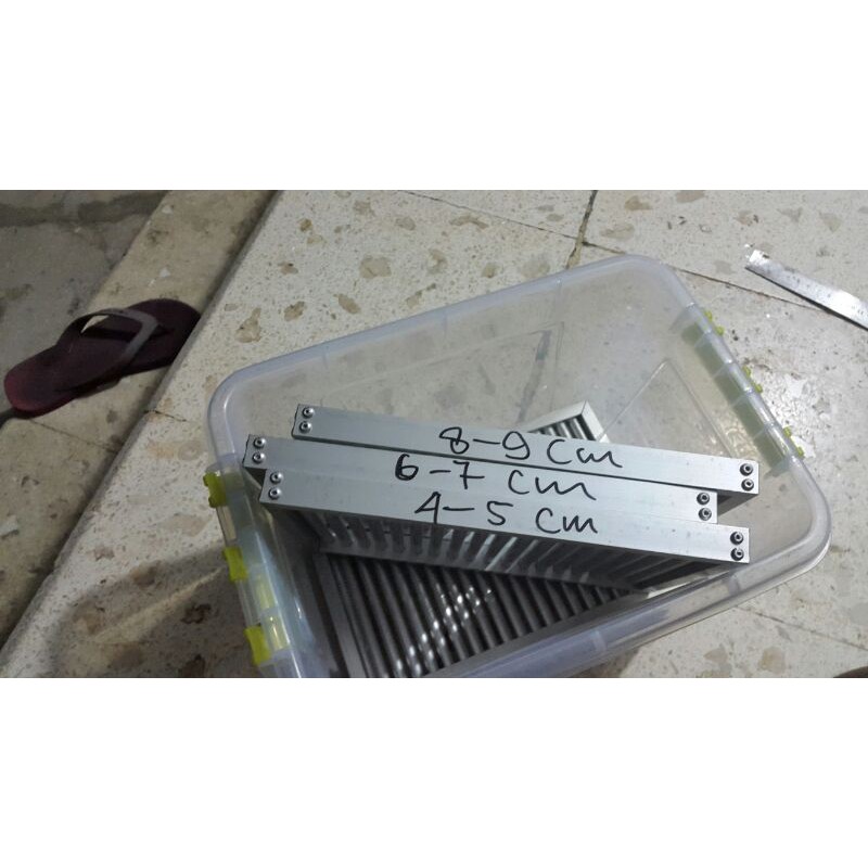 sortir lele untuk bibit satuset / bibit lele / pemisah benih ikan lele