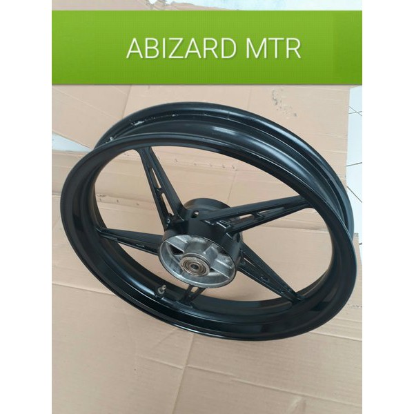 velg velek racing mx new 135 bagian belakang