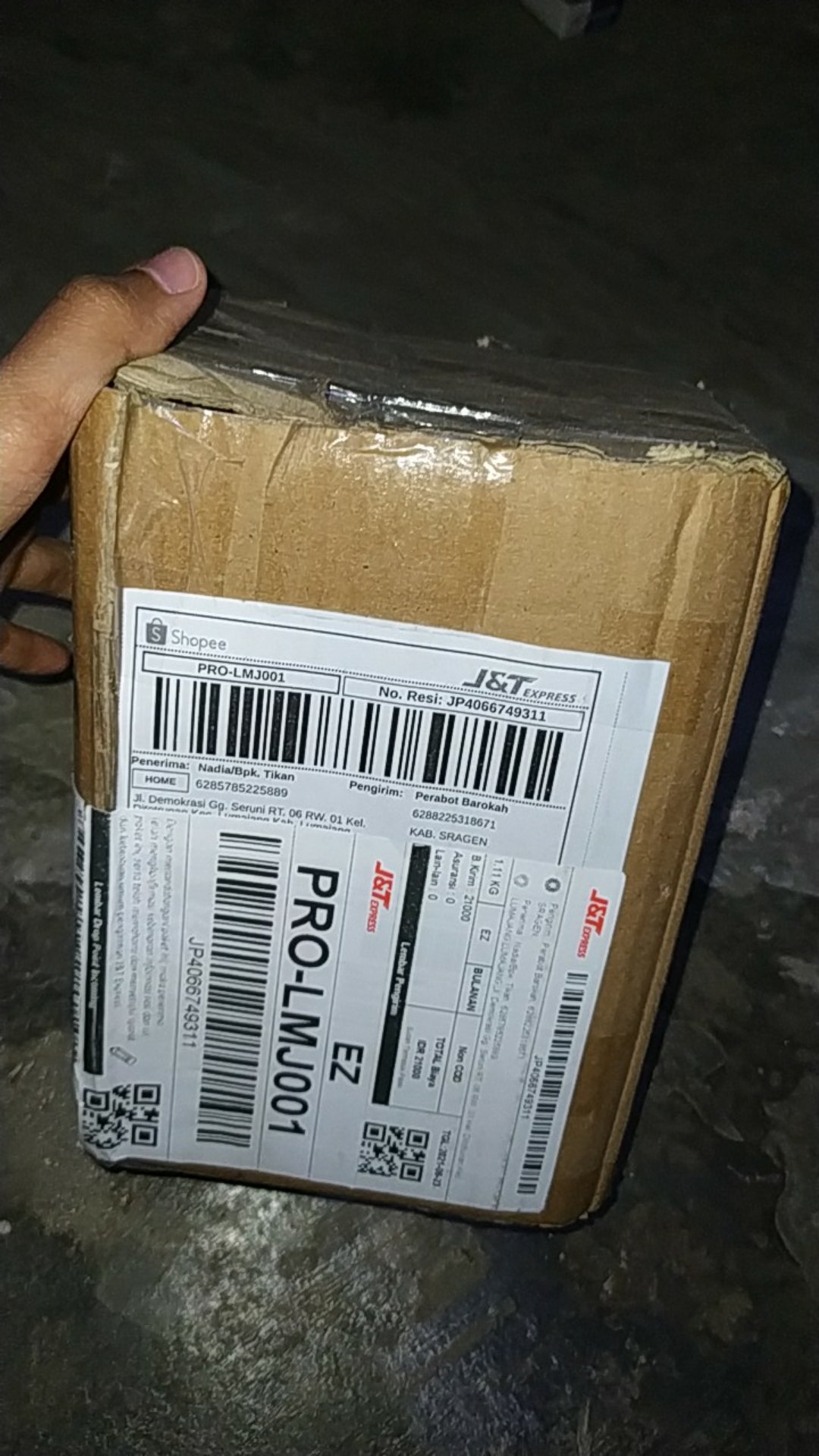 Kardus Packing Tambahan Untuk Keamanan Barang Saat Pengiriman