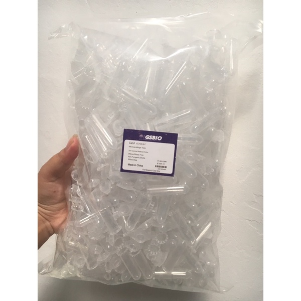 Microtube Sterile 2.0 ml Microcentrifuge Tube 2 ml Sterile Brand GSBIO