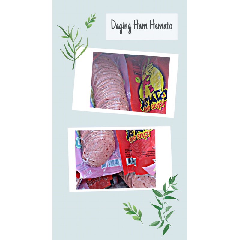

DAGING HAM HEMATO