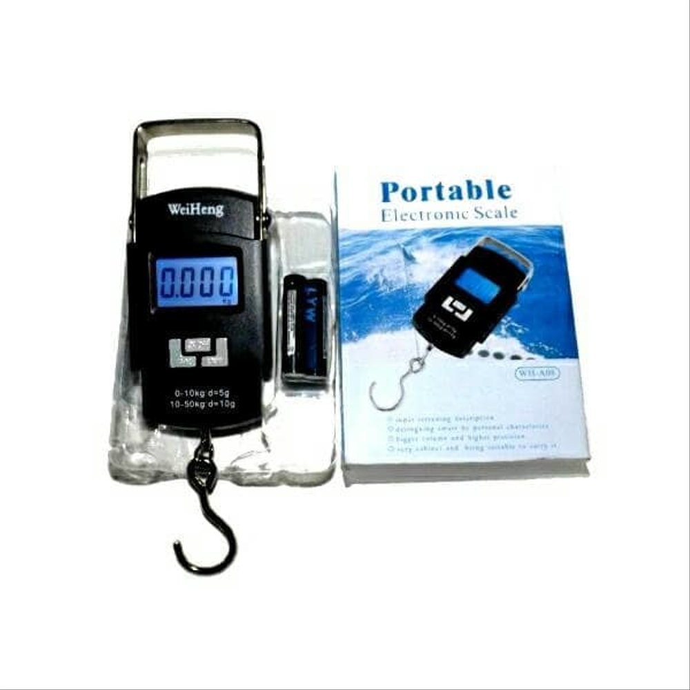 Timbangan Gantungan Digital Weiheng - Elektronik Portable Scale