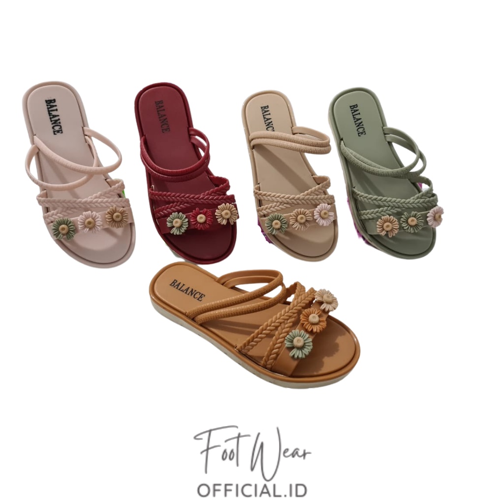 Sandal Anak Perempuan  30-35 fashion berkualitas Anak Perempuan Tanggung Kekinian Balance ukuran