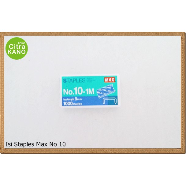 

ISI STAPLES MAX NO 10