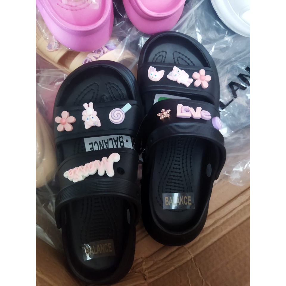 Sandal wanita fuji premium terbaru EVA RUBBER BALANCE 6085-1 SIZE 36-41 Sandal fuji bahan empuk terlaris/sandal bangkok import