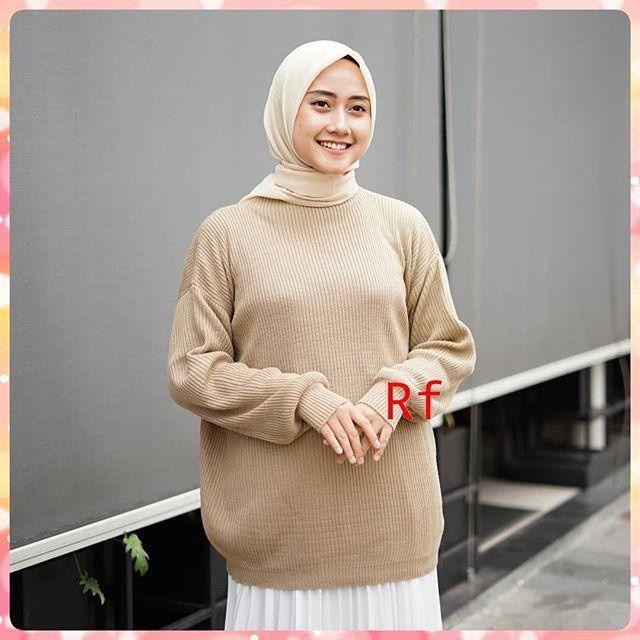 Belleza oultet baju rajut Cardigan rajut atasan wanita Bayoneta Sweater