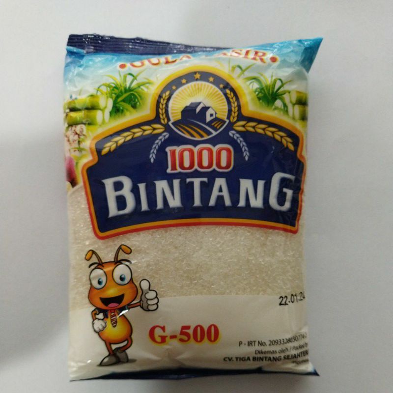 

GULA PASIR 450/220 GRAM