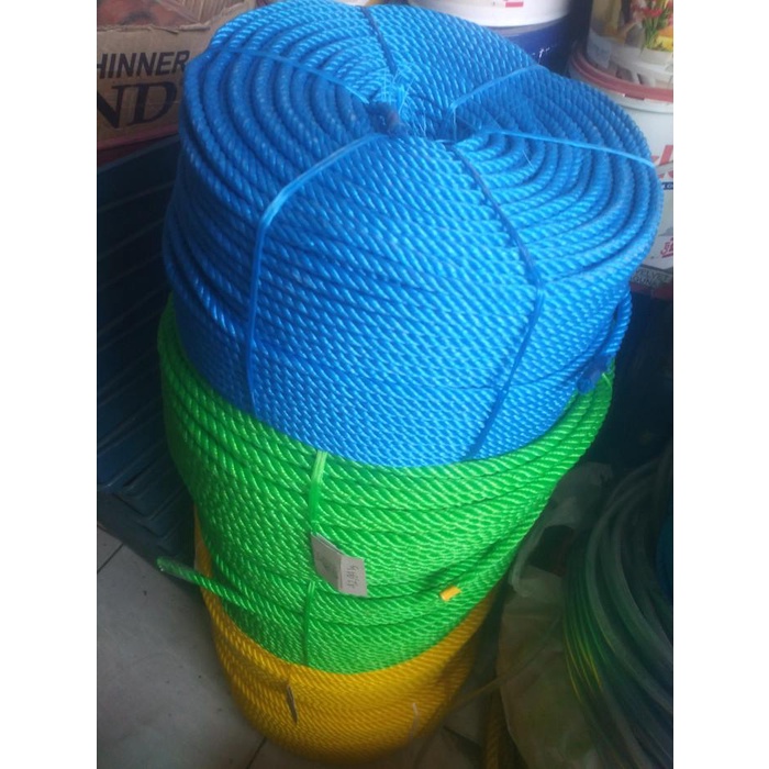 

Extra Cashback Tali Tambang Plastik 8Mm ( Harga Per Rol ) Termurah
