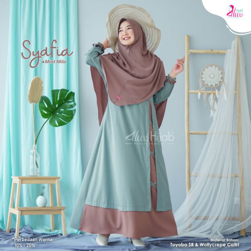 Syafia Gamis Set by Alwa Hijab