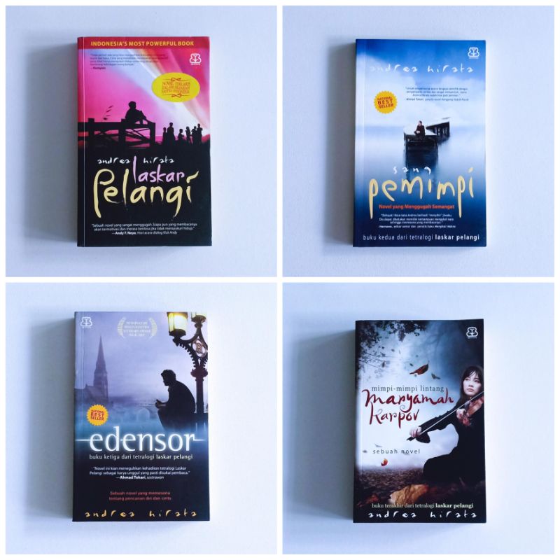 Novel Tetralogi LASKAR PELANGI series original