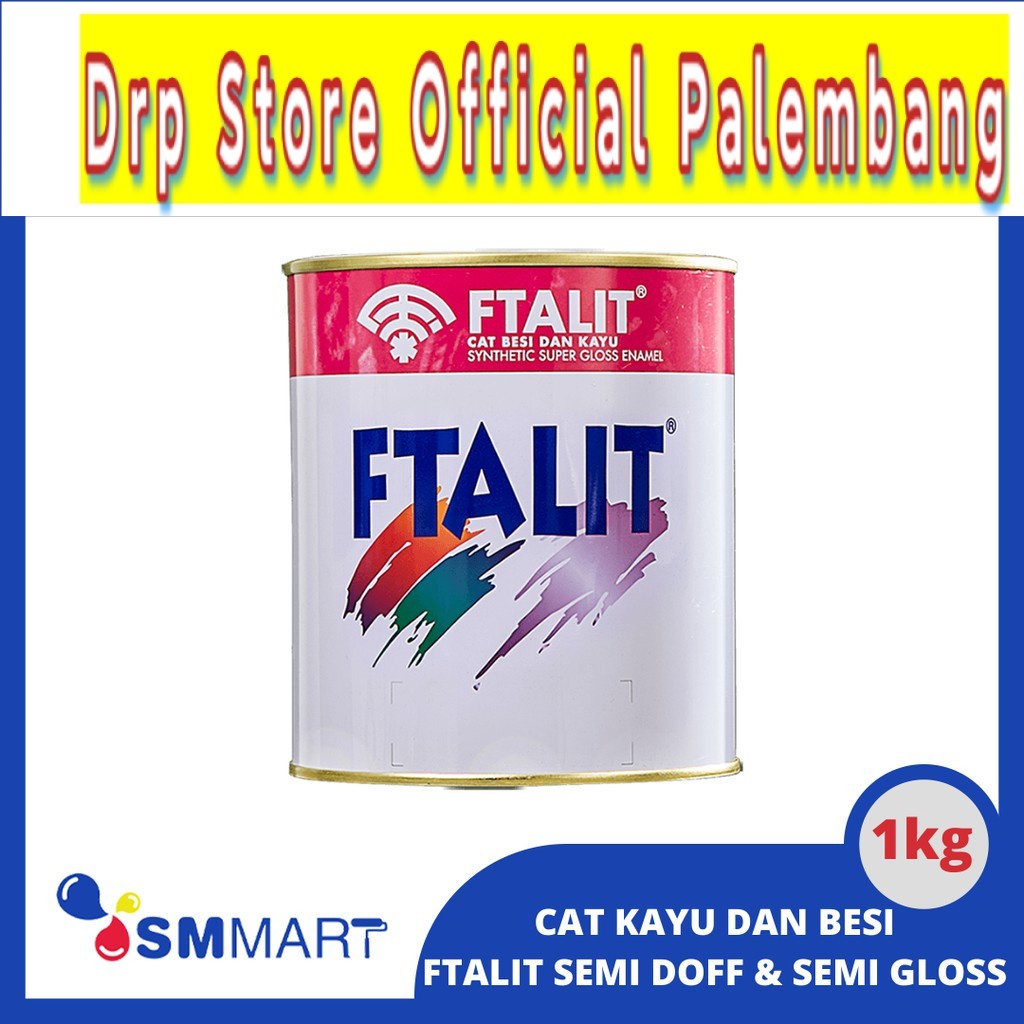 CAT FTALIT (WARNA DOFF &amp; SEMI GLOSS) 1KG