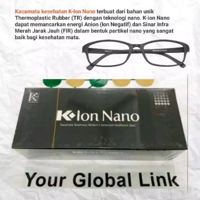 Kacamata k-Ion Nano Asli Original