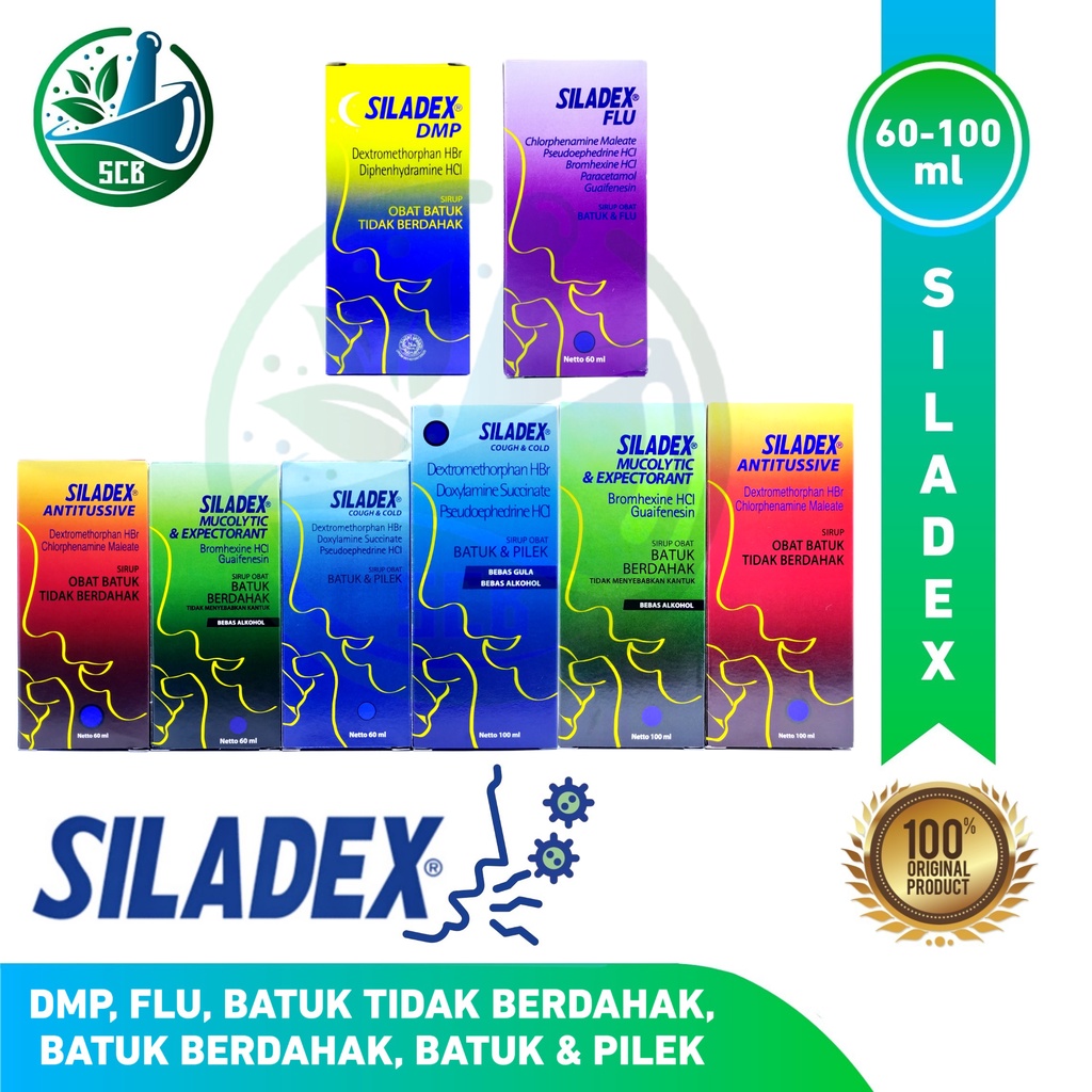 Siladex Sirup - Obat Batuk Pilek Berdahak Varian