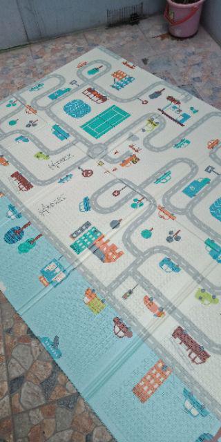 Matras Playmat Premium Bolak Balik Ukuran 140 X 200 Cm