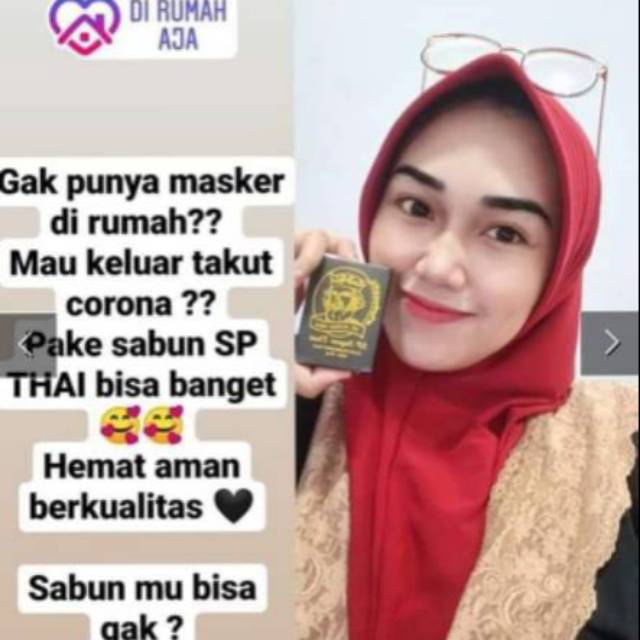 Sabun Super SP Thai Sabun Hitam Yang Memutihkan Kulit Ori BPOM