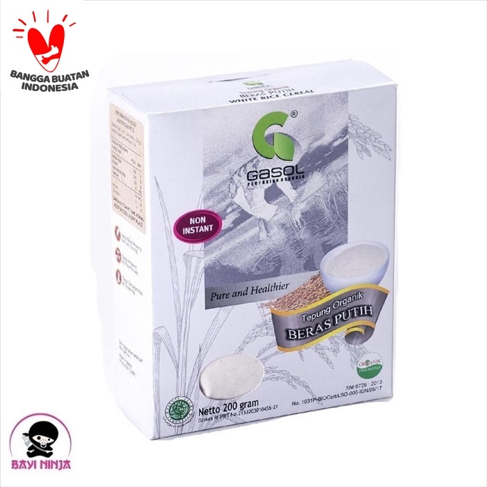 

Ds501Vs Gasol Organic Tepung Beras Putih Organik 200 G Sv012Ss