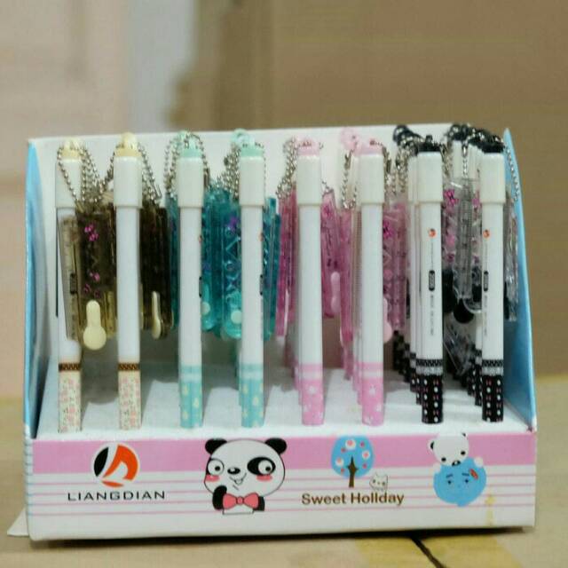 

Pulpen cetek gantungan penggaris/fancy pen