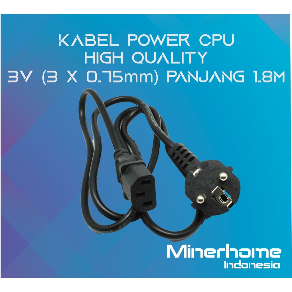 Kabel Power CPU High Quality 3v 3x0.75mm