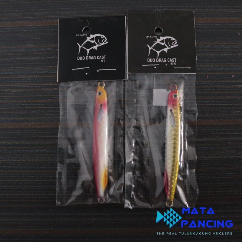 Umpan pancing metal jig CR lure duo drag cast 40gr gid murah