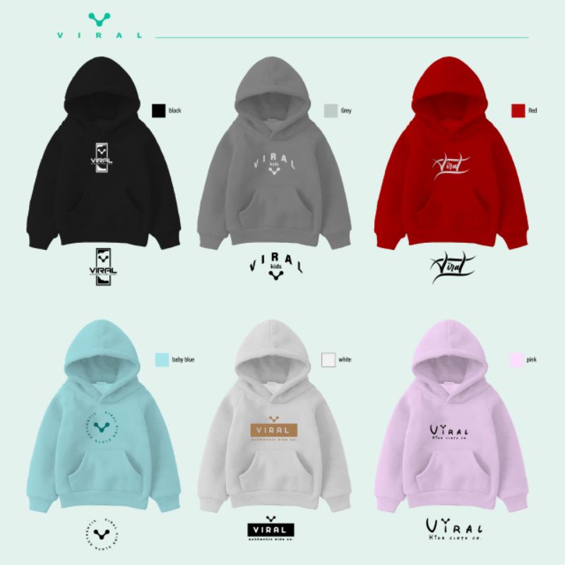 Sweater Hoodie Anak Viral Hoodie Sweater Anak Fleece Terry Unisex