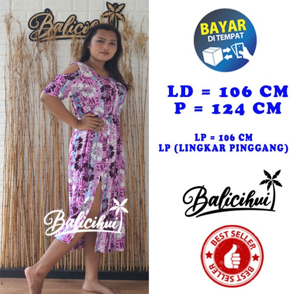 Balicihui Dress Viori Dress Viori Long Dress Kasual Dress Kasual