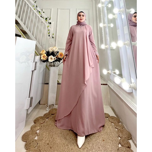 FASHION MUSLIM//GAMIS ADELIA//By Sinar Cahaya