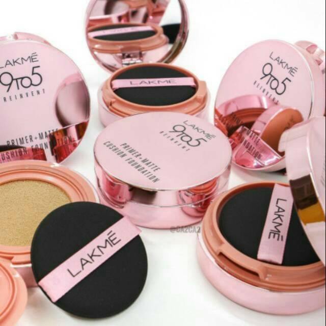Lakme primer + matte Cushion Foundation