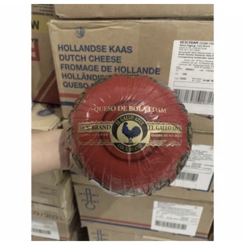 

Keju Edam Ayam Emas Repack 1kg