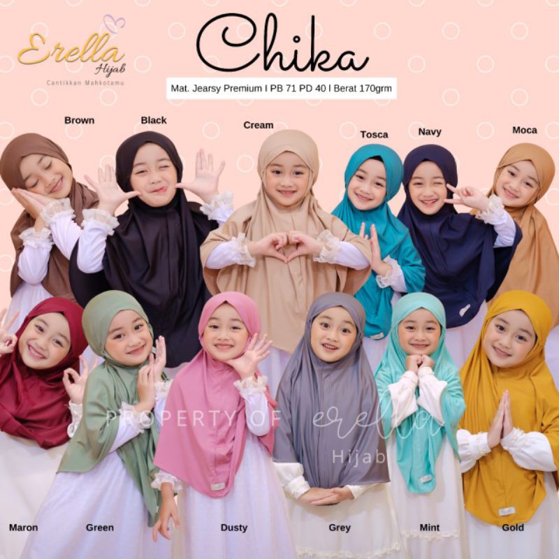 Hijab Anak Chika Erella