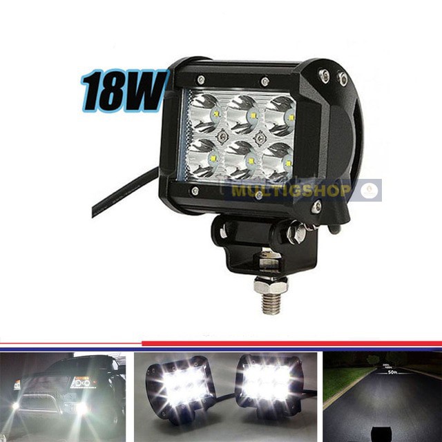 Work Lamp (Lampu Kerja) 18W Putih (9-30V) Cree