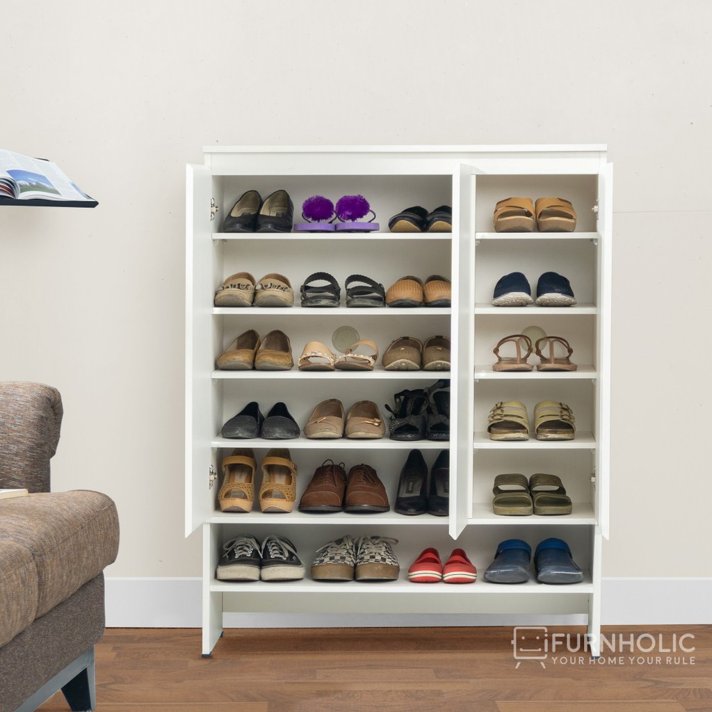 Ifurnholic Sally Shoe Rack Furniture Rak Sepatu Shopee Indonesia