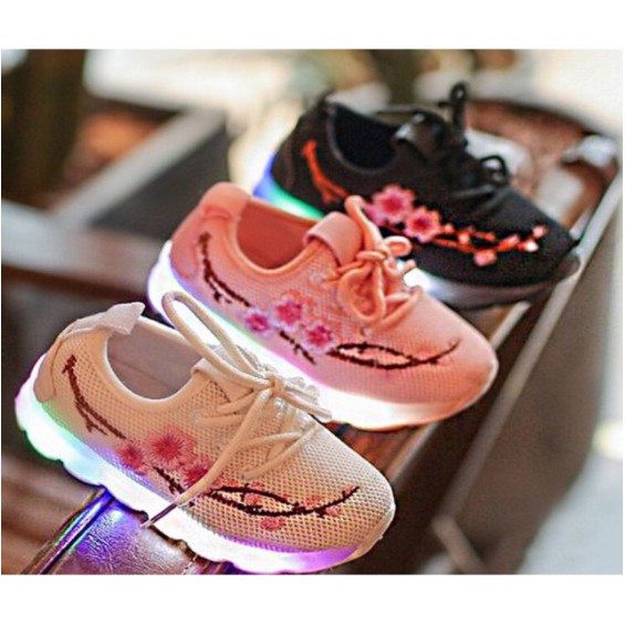 (HZ) Sepatu led anak HZK17