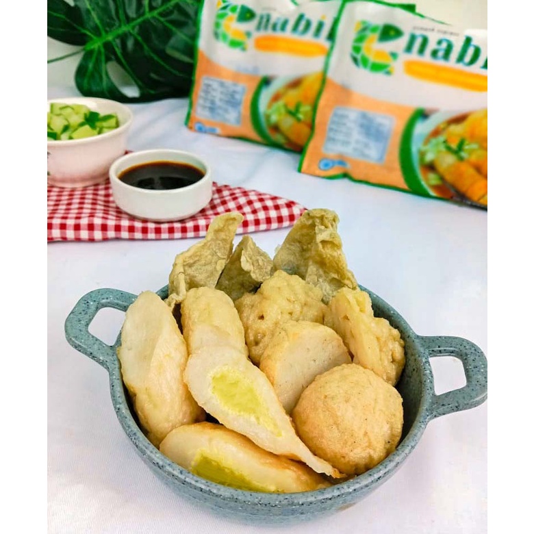 

PEMPEK MIX 5 PCS - PEMPEK NABIL PAKET HEMAT CAMPUR