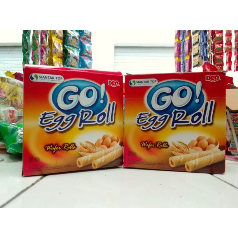 

Go Egg Roll wafer roll isi 24pcs