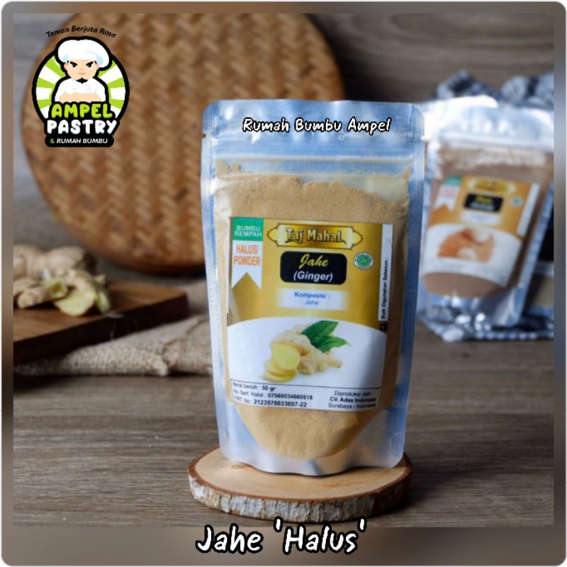 

Jahe Biasa & Jahe Merah Halus Murni 50 - 100 Gram